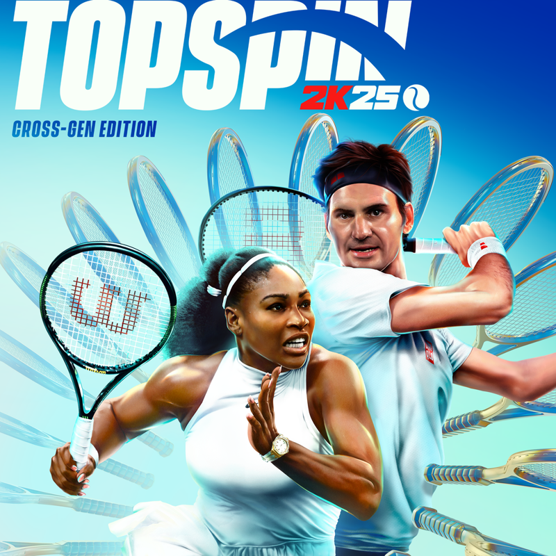 Top Spin 2K25 box art for Playstation 4